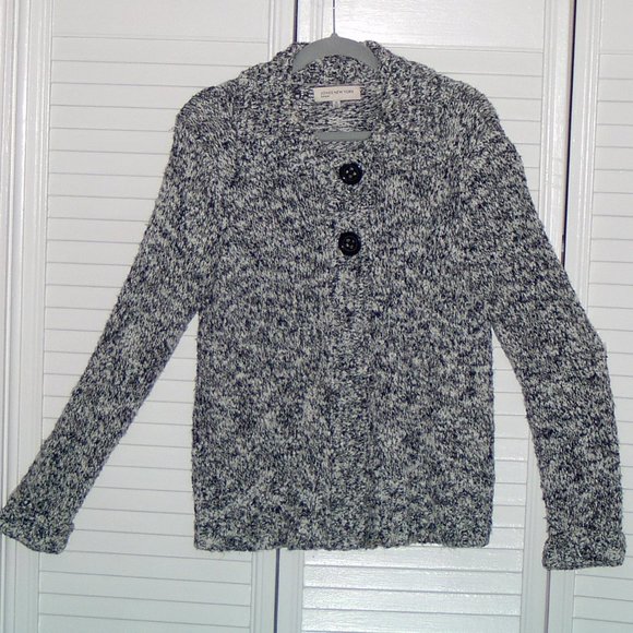 Jones New York Womens Medium Variegated Cardigan - Picture 1 of 16